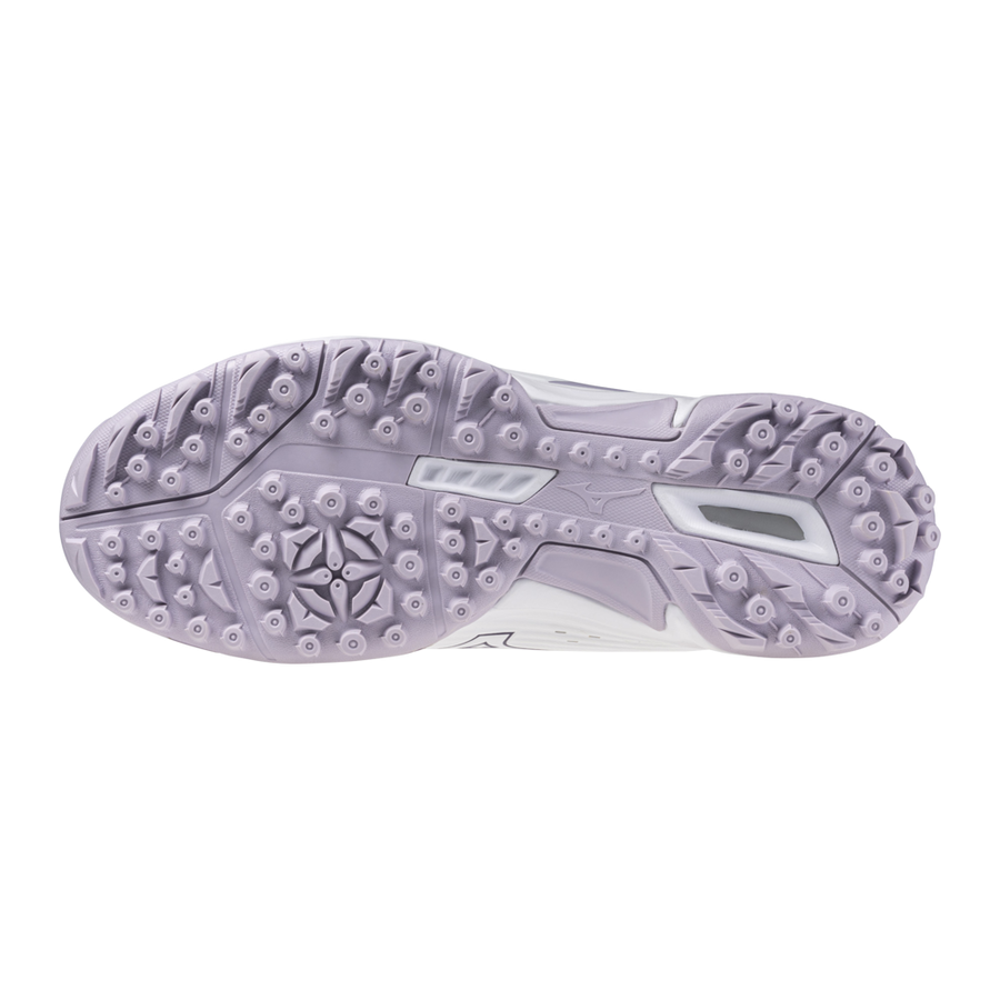 Mizuno WAVE LYNX 2 White/VioletIndigo/CamelliaRos